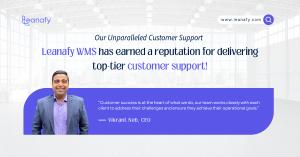 Leanafy WMS has earned a reputation for delivering top-tier customer support!