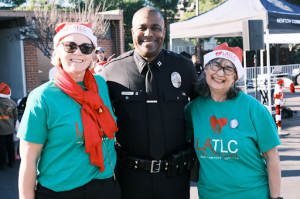 LAPD Captain Keith Green celebrating the ninth annual Los Angeles Trial Lawyers' Charities 