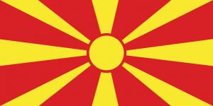 North Macedonia Flag