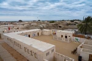 The iconic Al Jazeera Al Hamra Heritage Village.