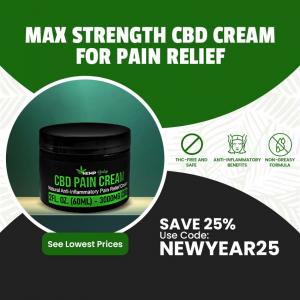 CBD Cream For Pain Relief