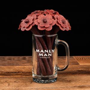 Beef Jerky Flower Bouquet, the best Valentine's Day Gift For Men