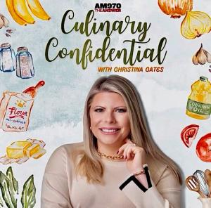 CHRISTINA CATES, HOST OF CULINARY CONFIDENTIAL