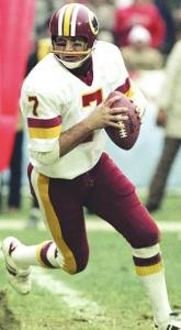 Joe Theismann Football Pic