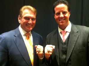 Joe Theismann & James (Wearing Rings)