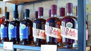 Central Standard Craft Distillery Red Cabin Bourbon bottle