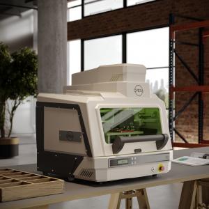 The Opera is an all-in-one engraving-cutting-milling machine with a compact footprint that will fit any workshop.