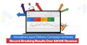 Google’s recognized premier digital marketing agency, Softtrix elevates advertising standards with an impressive ROAS of 9.12x on Google Ads in the Liquor  & Bar Industry.