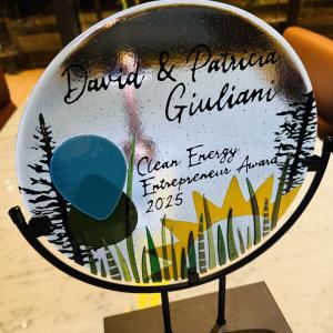 David & Patricia Giuliani Award From the Clean & Prosperous Institute