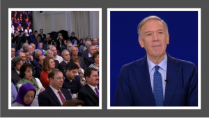 Pompeo said, “Let’s talk about what the future can hold. You all know this in your hearts. To think of the future, we must reflect on recent events. Since I was last here, much has unfolded rapidly. It’s been a devastating year for the IRGC, MOIS, and the Ayatollah.”