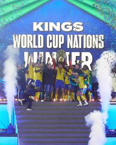 Brazil celebrates victory in the Kings League World Cup 2025, setting a new milestone in global 7-a-side football history.