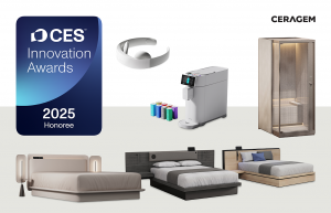 photos of Ceragem's CES Award winning products