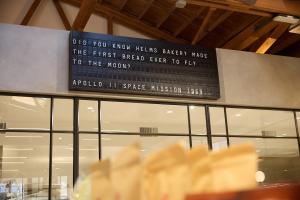 The Oat Foundry Split Flap Brings a Retro Element to Helms Bakery