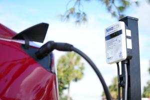 NC8000 Charging Red Tesla