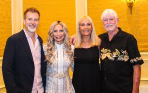 Michael and Arni Berry with Shane and Rachel Krider in Miami at a Prosperity Of Life event