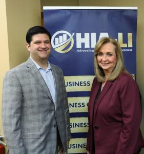 HIA-LI Chairman Anthony Manetta and HIA-LI President & CEO Terri Alessi-Miceli