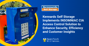 Announcing Kennards Self Storage Partnership with OpenTech Alliance