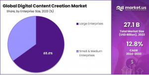 Digital Content Creation Market Share