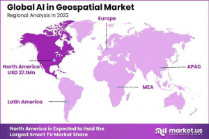 AI in Geospatial Market Regional Analysis