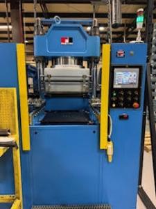 Custom rubber molding press