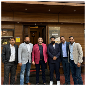 SQUAREA and DANUBE Family with Mr. Rizwan Sajan for Lunch at one of Pune's restaurants well-known for its local cuisine.