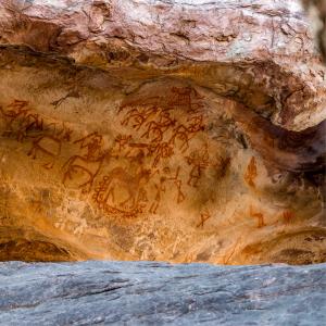 Bhimbetka Rock Shelter 111