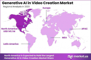 Generative AI in Video Creation Market Region