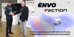 ENVO and Faction partnering up: for UPT(Utility Personal Transporter) and AI-Driven, Autonomous Last-Mile Delivery