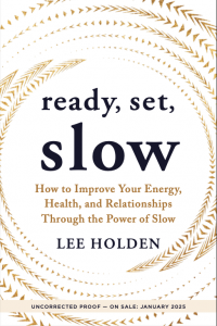 "Ready, Set, Slow" is available in hardcover, e-book, and audiobook formats through major retailers. Order now at www.HoldenQiGong.com/Ready-Set-Slow to receive exclusive bonuses, including a guided Qi Gong session with Holden.