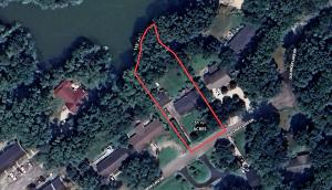 3 BR/2 BA lake front home on a 0.51± acre lot in the Old Creek neighborhood with 115± of lake frontage with a private dock and a detached garage/shop in Tappahannock, VA 