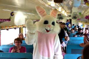 The Easter Bunny On The Train 2024