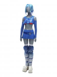 Joi's (Ana de Armas) Blue Hologram Costume - $1,500