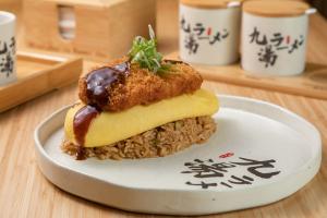 Pork Tonkatsu Omurice (Popular)