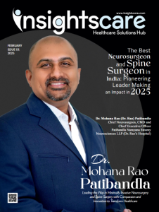 Dr. Mohana Rao Patibandla on the Coverpage of Insight Care international health care magazine