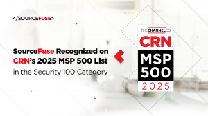 SourceFuse recognized on CRN’s 2025 MSP 500 List in the Security 100 category for excellence in cloud security and managed services