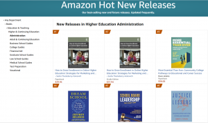 School Board Leadership: The Right Way is #5 on Amazon's Hot New Releases List