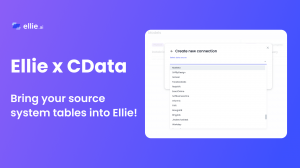 Bring your source systems tables in Ellie!