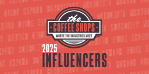 The Coffee Shops Influencer graphic and logo