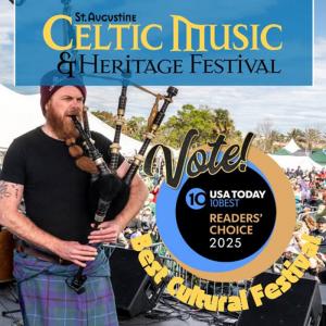 Vote for the St. Augustine Celtic Music & Heritage Festival