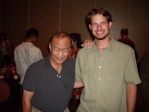 Guro Dan Inosanto with Guru West Bolz