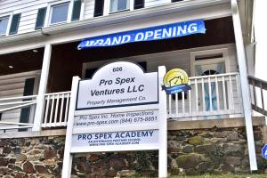 Pro Spex Academy grand opening event in Laurel, Maryland, February 2025.