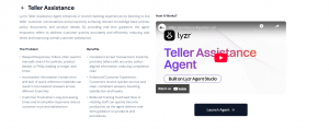 Teller Assistance agent - 1