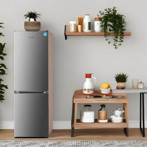 Retro-Inspired Refrigerator-Freezer Integrates Classic Design with Modern Innovation