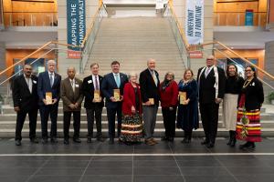 ChiefAdams (UMT), Del. Austin, Chief Adkins (CIT), Del. Krizek, Sen. McDougle, Chief Shields (MIN), Sen. Marsden, Chief Richardson (RT), Sen. Jordan, Chief Anderson (NIN), Secretary Kelly Gee, Ombundsman Kara Canaday