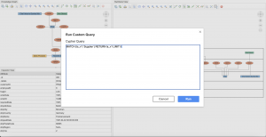 End users can now enter their own Cypher or Gremlin queries directly and developers can seamlessly add this capability to their applications making Data exploration more flexible and developer integration easier.