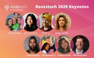 Meet the 8 RootsTech 2025 keynotes: Los Chicaneros, Rachel Platten, Dana Tanamachi, Marco Lui, Ndaba Mandela, the Woodhalls, Isabelle Cuevas, and Steve Rockwood.