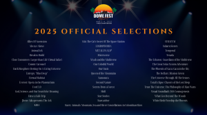 2025 Dome Fest West Lineup Film Titles