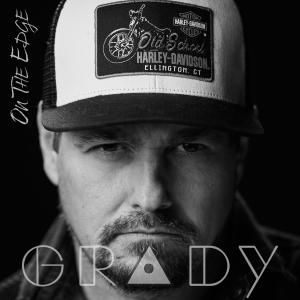 Album cover art for Grady McAuliffe "On the Edge"