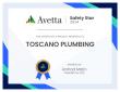 Toscano Plumbing Earns Prestigious Avetta 2024 Safety Star Recognition