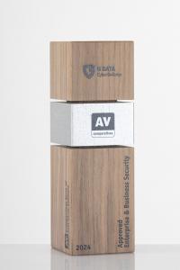 Trophy with the inscription G Data Approved Enterprise & Business Security